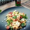 Chorizo-Risotto mit Zucchini, Feta und frischer Minze