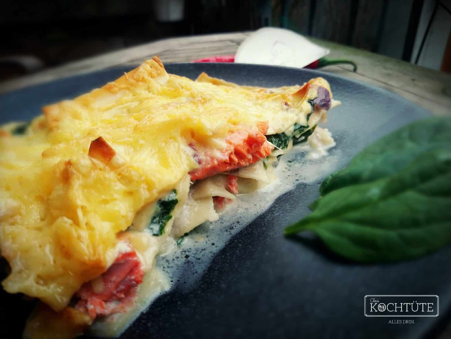 Spinat Lachs Lasagne - Rezepte Suchen
