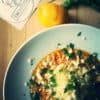 Möhren-Eintopf mit Couscous, Feta und angerösteten Walnüssen