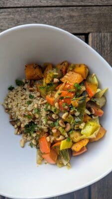 Quinoa-Kürbis-Pfanne